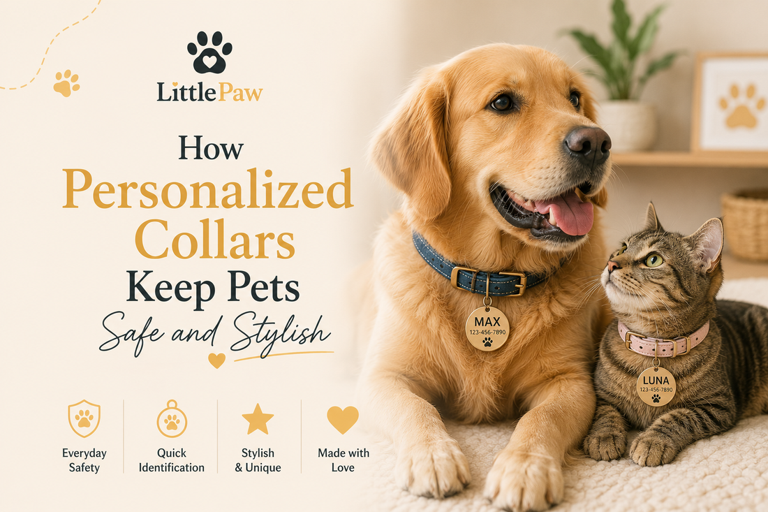 How Personalized Collars Keep Pets Safe and Stylish