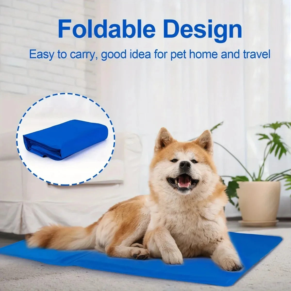 Summer Gel Pet Cooling Bed Mat Wear Resistant Heat Relief Sponge Sleeping Cushion Breathable Cool Pad for Small Medium Dogs Cats